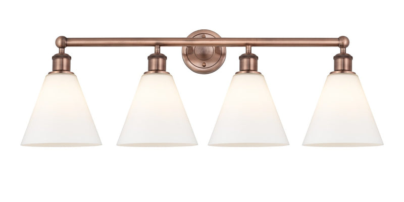 Innovations 616-4W-AC-GBC-81 Four Light Bath Vanity, Antique Copper