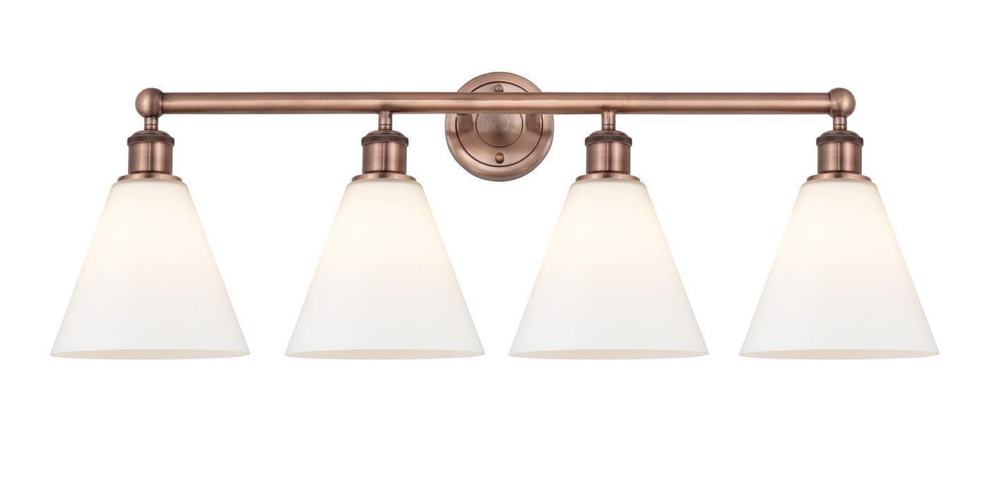 Innovations 616-4W-AC-GBC-81 Four Light Bath Vanity, Antique Copper