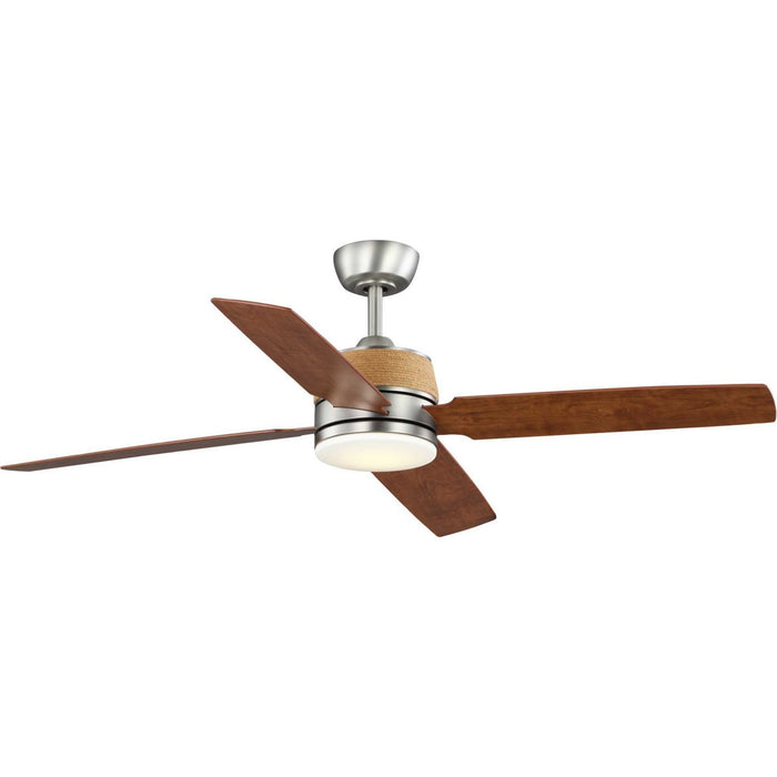 Progress Lighting P250097-081-30 56" Ceiling Fan, Antique Nickel