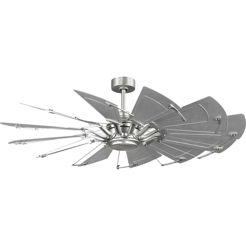 Progress Lighting P250098-081 60" Ceiling Fan, Antique Nickel