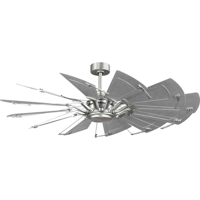 Progress Lighting P250098-081 60" Ceiling Fan, Antique Nickel