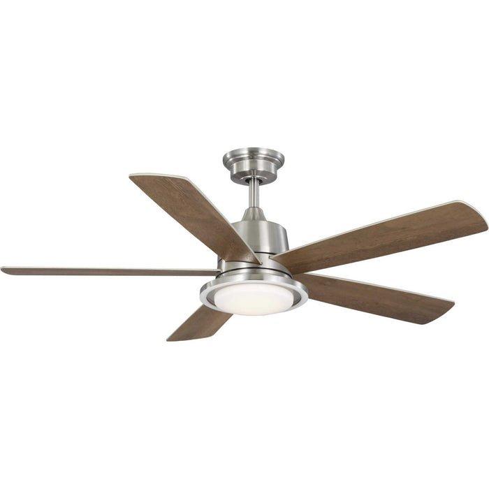Progress Lighting P250102-009-CS 52" Ceiling Fan, Brushed Nickel