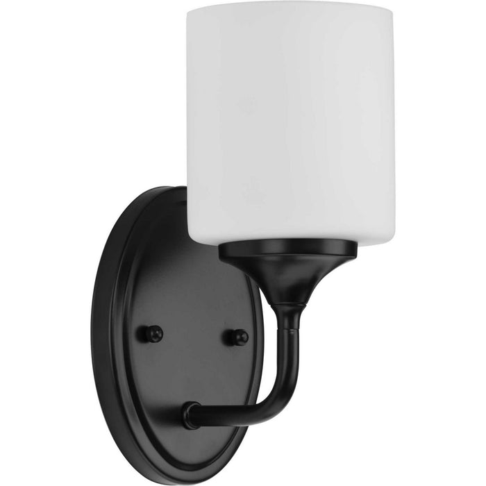 Progress Lighting P2801-31M One Light Bath, Matte Black
