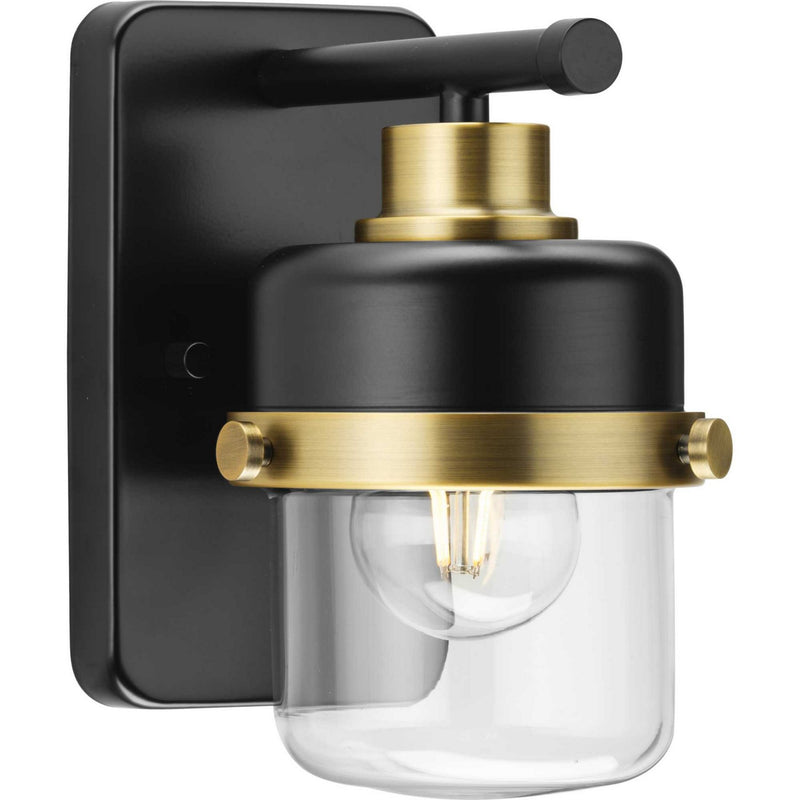 Progress Lighting P300422-31M One Light Bath, Matte Black
