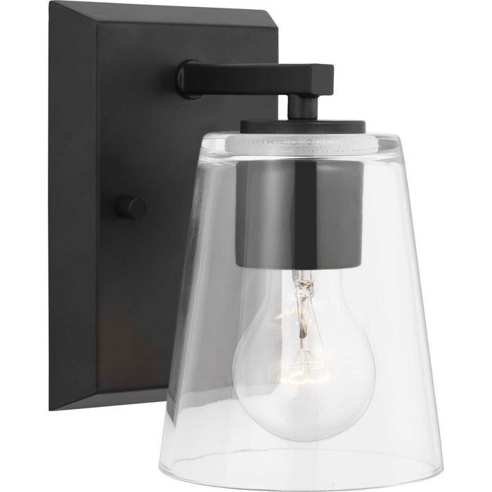 Progress Lighting P300457-31M One Light Bath, Matte Black