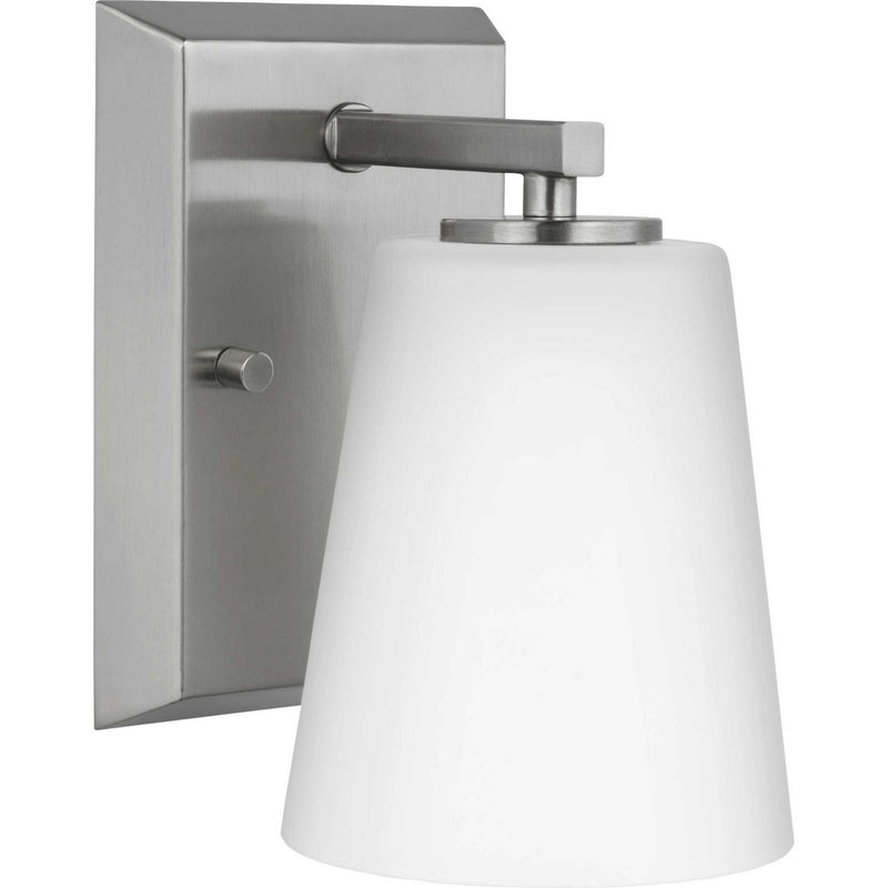 Progress Lighting P300461-009 One Light Bath, Brushed Nickel
