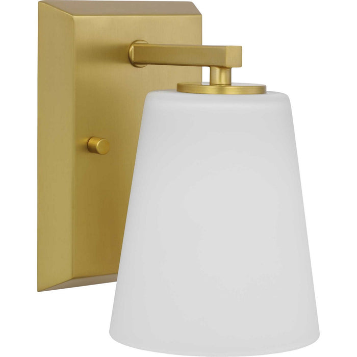 Progress Lighting P300461-191 One Light Bath, Brushed Gold