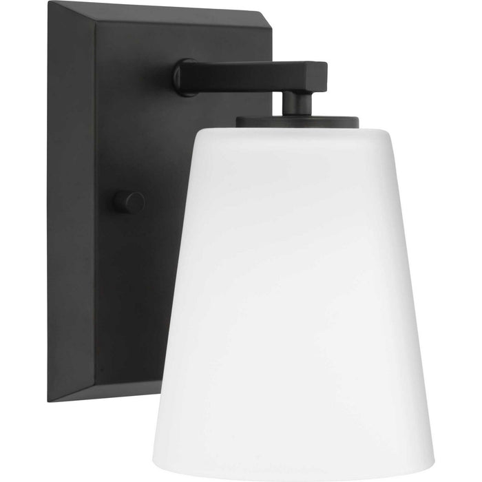 Progress Lighting P300461-31M One Light Bath, Matte Black