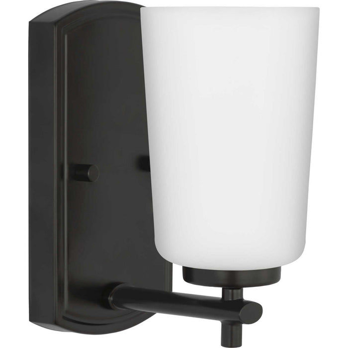 Progress Lighting P300465-31M One Light Bath, Matte Black