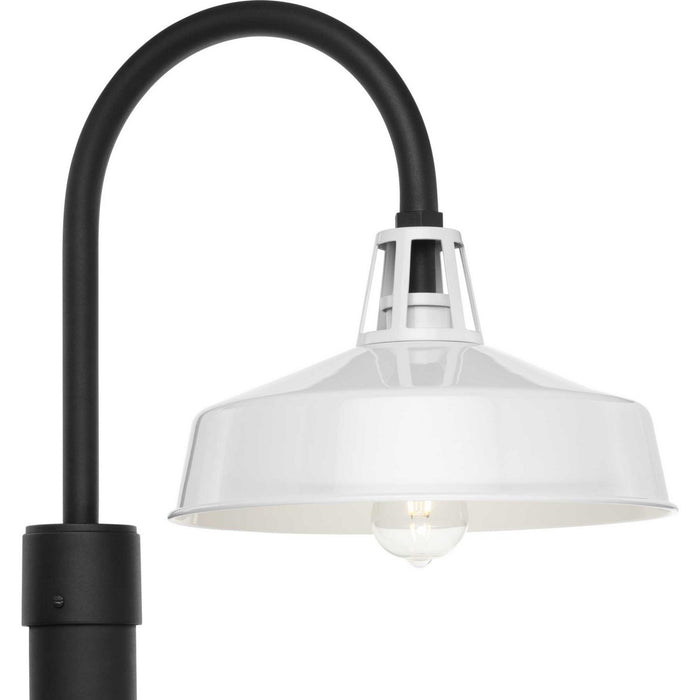 Progress Lighting P540103-030 One Light Outdoor Post Lantern, White