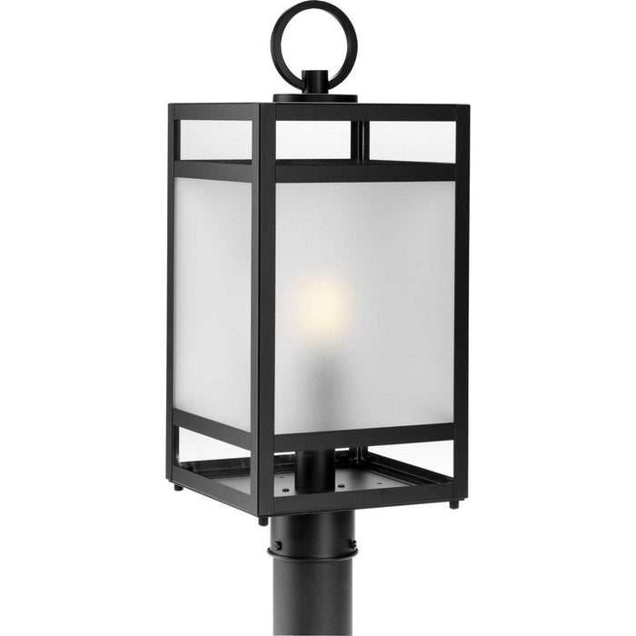 Progress Lighting P540105-31M One Light Outdoor Post Lantern, Matte Black