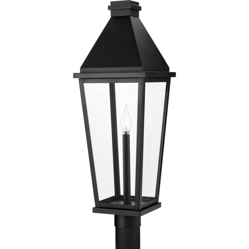 Progress Lighting P540106-031 One Light Outdoor Post Lantern, Black