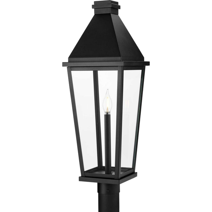 Progress Lighting P540106-031 One Light Outdoor Post Lantern, Black