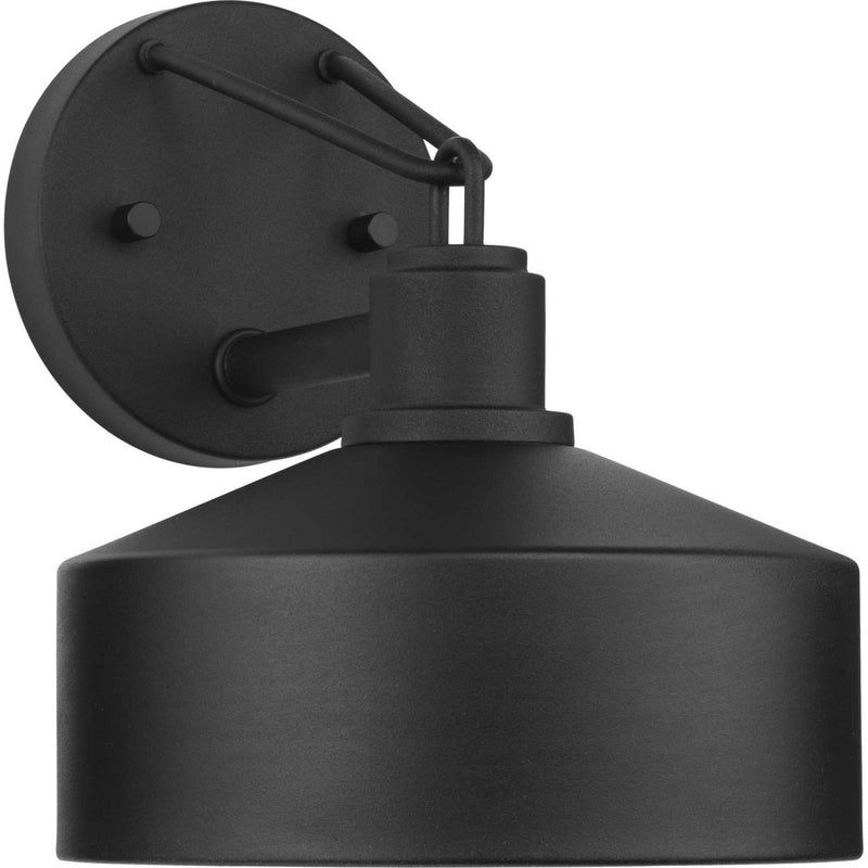 Progress Lighting P560301-031 One Light Outdoor Wall Lantern, Black