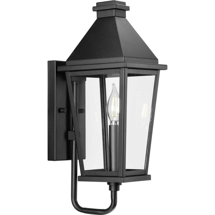 Progress Lighting P560344-031 One Light Outdoor Wall Lantern, Black