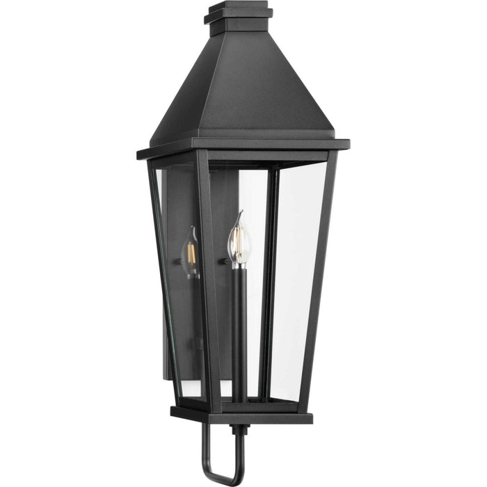 Progress Lighting P560346-031 One Light Outdoor Wall Lantern, Black