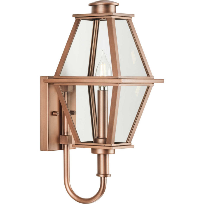 Progress Lighting P560347-169 One Light Outdoor Wall Lantern, Antique Copper (Painted)