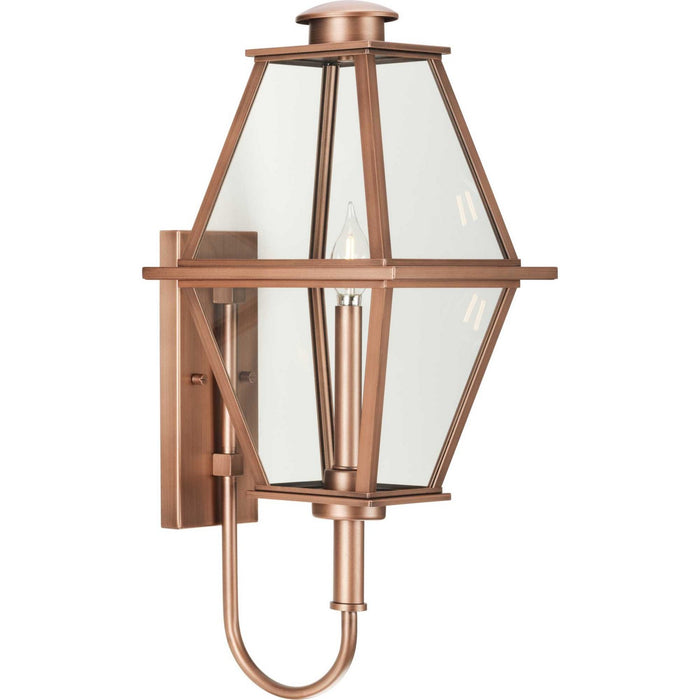Progress Lighting P560348-169 One Light Outdoor Wall Lantern, Antique Copper (Painted)