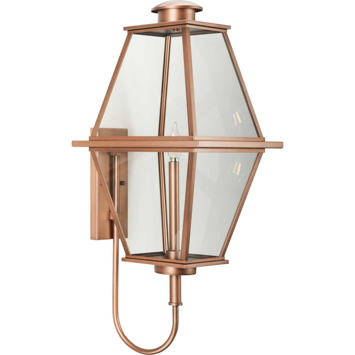 Progress Lighting P560349-169 One Light Outdoor Wall Lantern, Antique Copper (Painted)