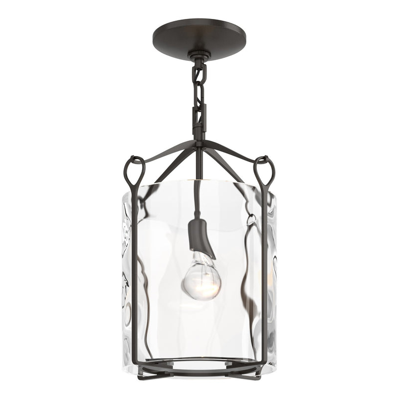 Hubbardton Forge 121140-SKT-14-LL0137 One Light Semi-Flush Mount, Oil Rubbed Bronze
