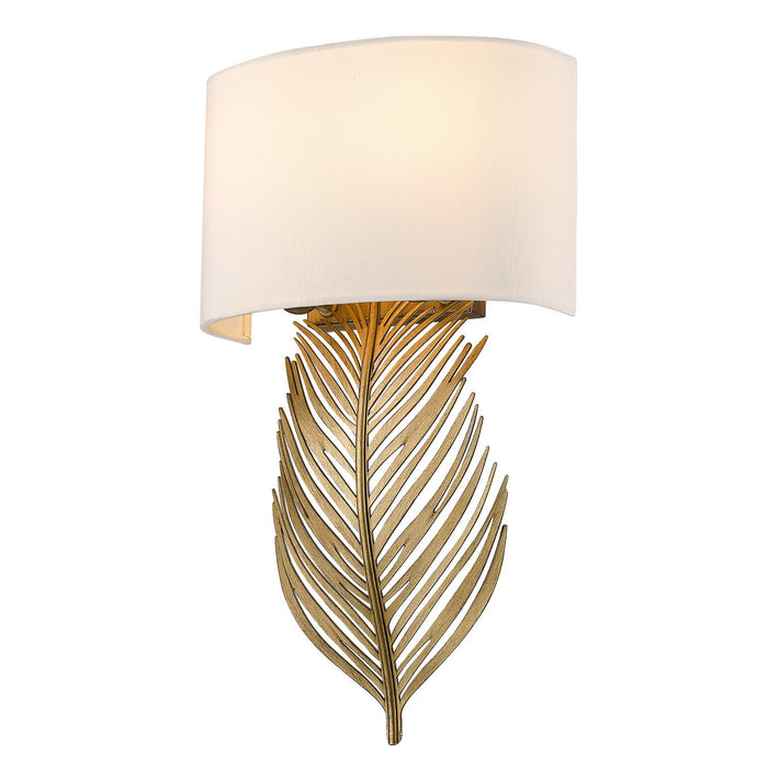 Golden 6930-WSC VFG-IL Two Light Wall Sconce, Vintage Fired Gold