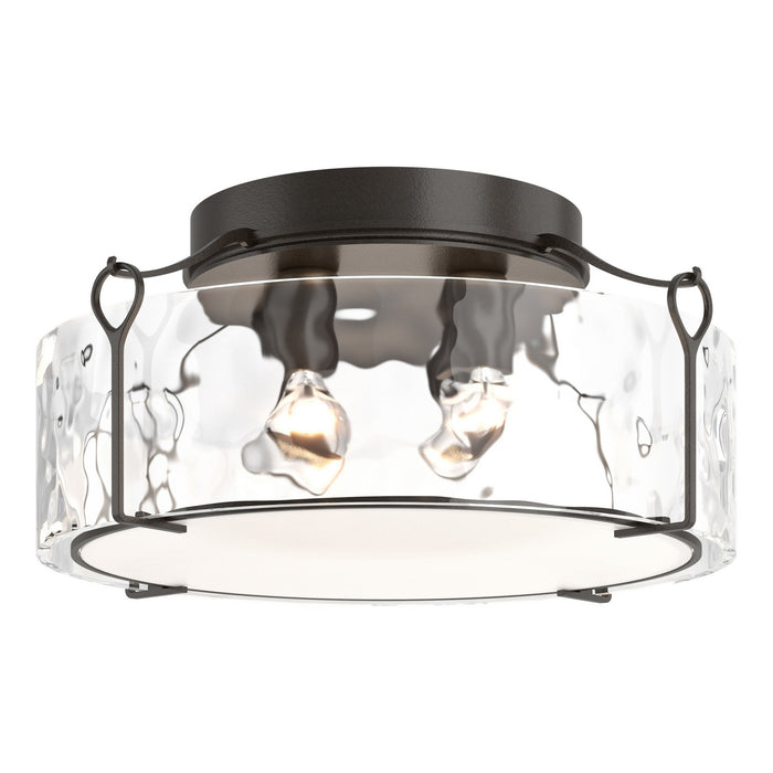 Hubbardton Forge 121145-SKT-14-LL0216 Four Light Semi-Flush Mount, Oil Rubbed Bronze