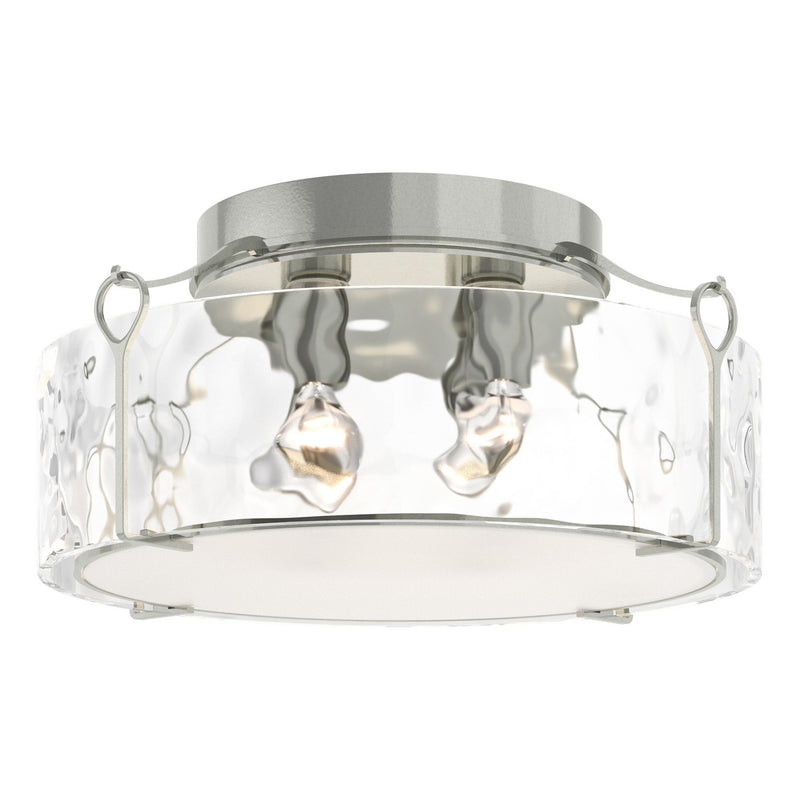 Hubbardton Forge 121145-SKT-85-LL0216 Four Light Semi-Flush Mount, Sterling