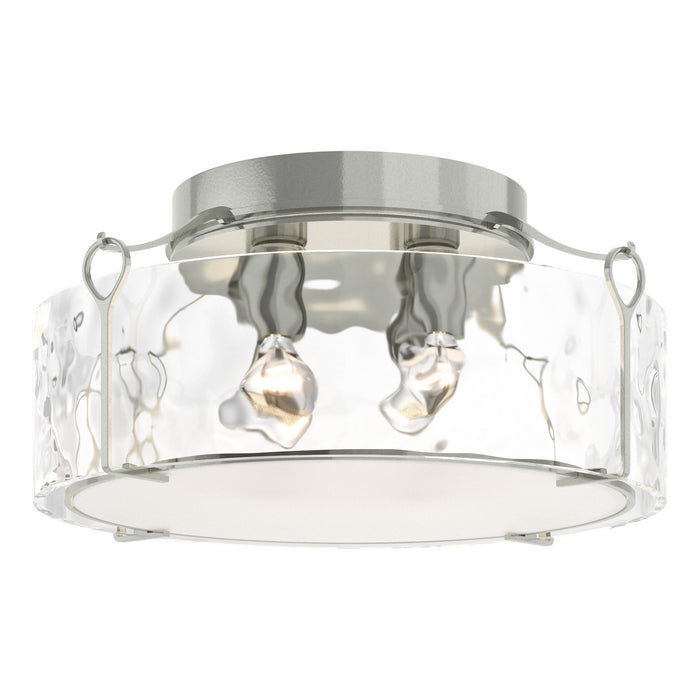 Hubbardton Forge 121145-SKT-85-LL0216 Four Light Semi-Flush Mount, Sterling