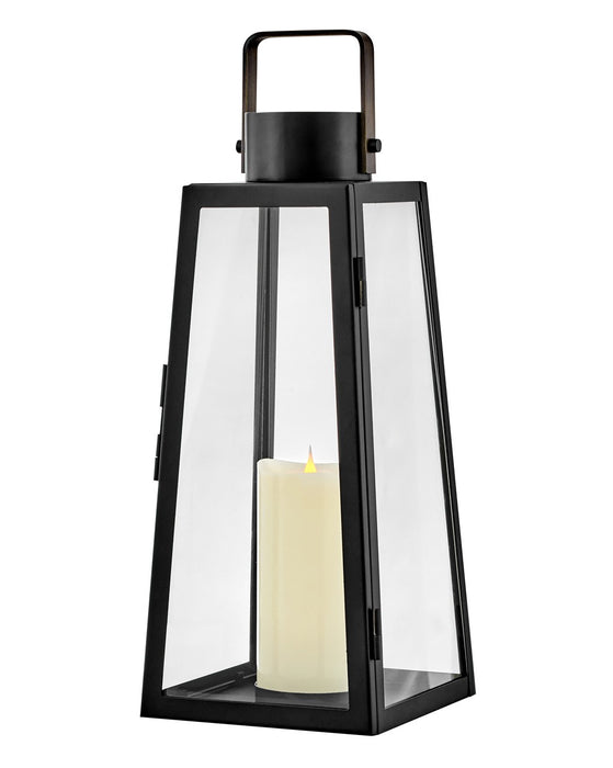 Lark 82310BK Decorative Lantern, Black