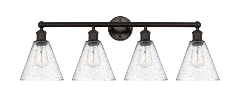 Innovations 616-4W-OB-GBC-84 Four Light Bath Vanity, Oil Rubbed Bronze