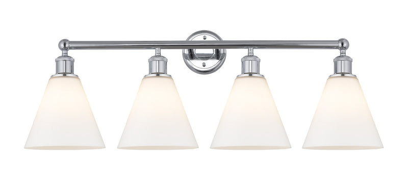 Innovations 616-4W-PC-GBC-81 Four Light Bath Vanity, Polished Chrome
