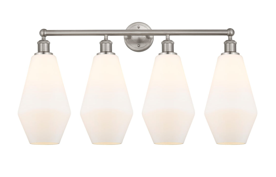 Innovations 616-4W-SN-G651-7 Four Light Bath Vanity, Satin Nickel