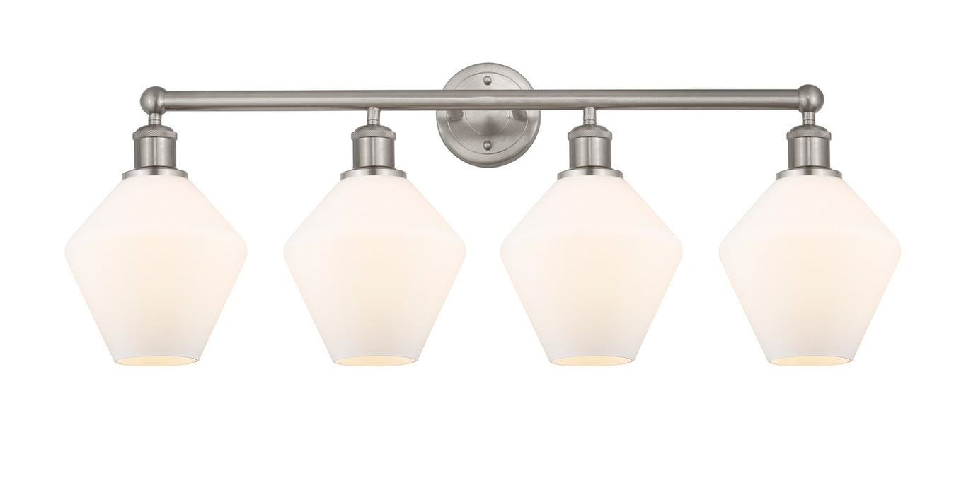 Innovations 616-4W-SN-G651-8 Four Light Bath Vanity, Satin Nickel