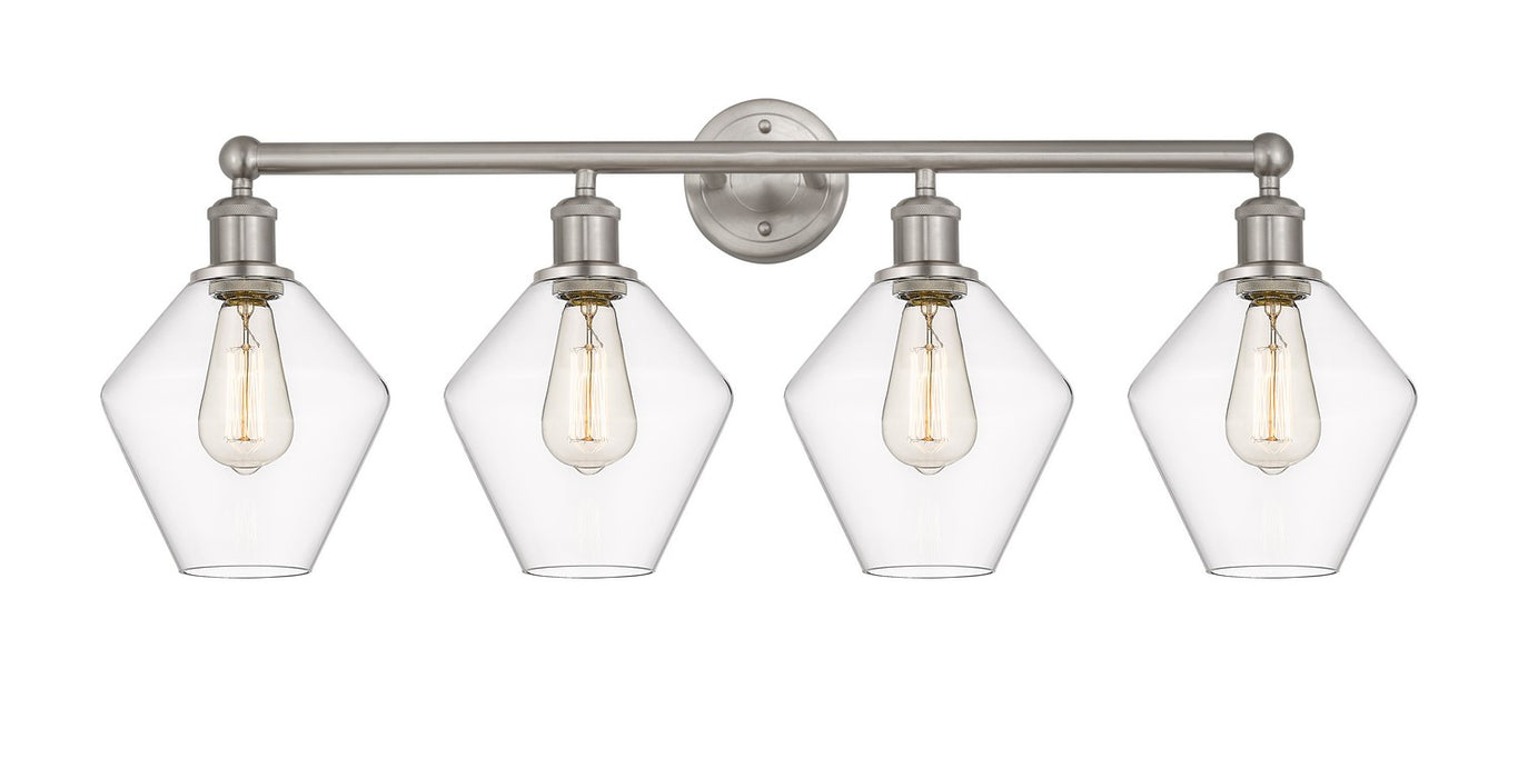 Innovations 616-4W-SN-G652-8 Four Light Bath Vanity, Satin Nickel