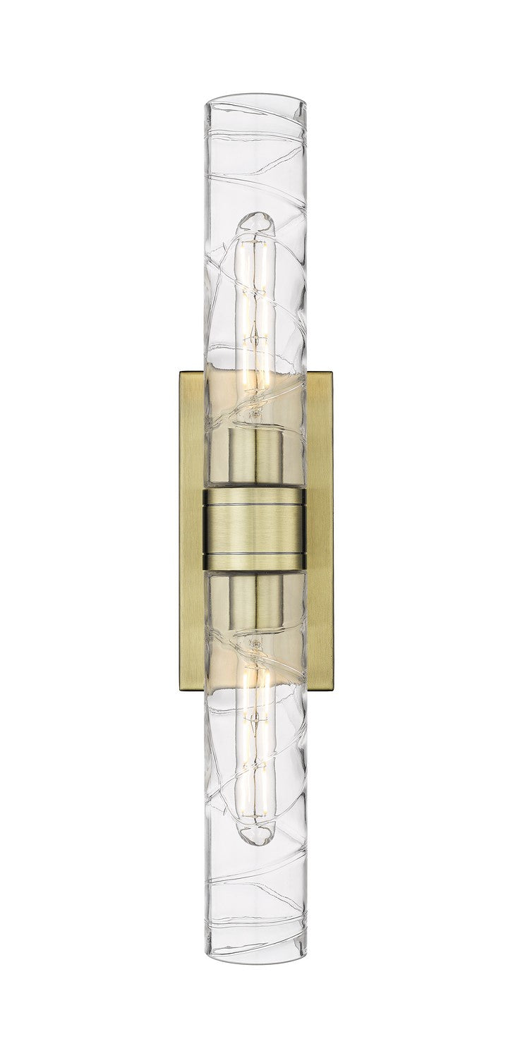 Innovations 617-2W-AB-G617-11DE LED Bath Vanity, Antique Brass