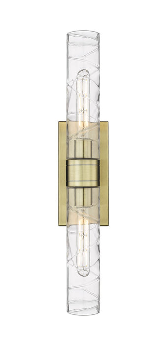 Innovations 617-2W-AB-G617-11DE LED Bath Vanity, Antique Brass