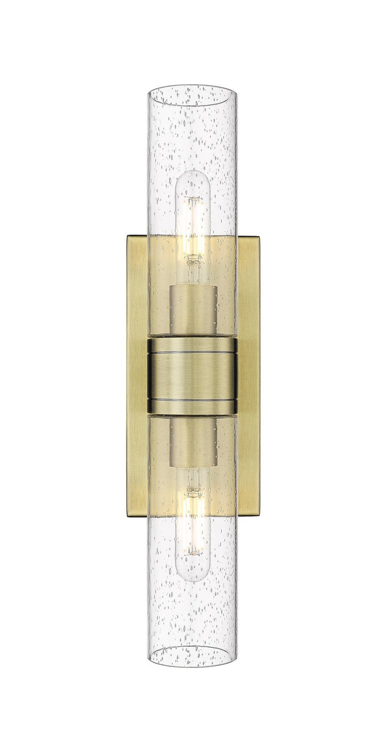 Innovations 617-2W-AB-G617-8SDY LED Bath Vanity, Antique Brass