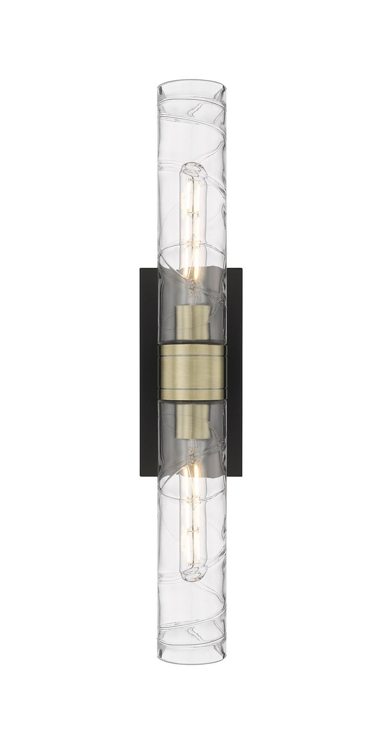Innovations 617-2W-BAB-G617-11DE LED Bath Vanity, Black Antique Brass