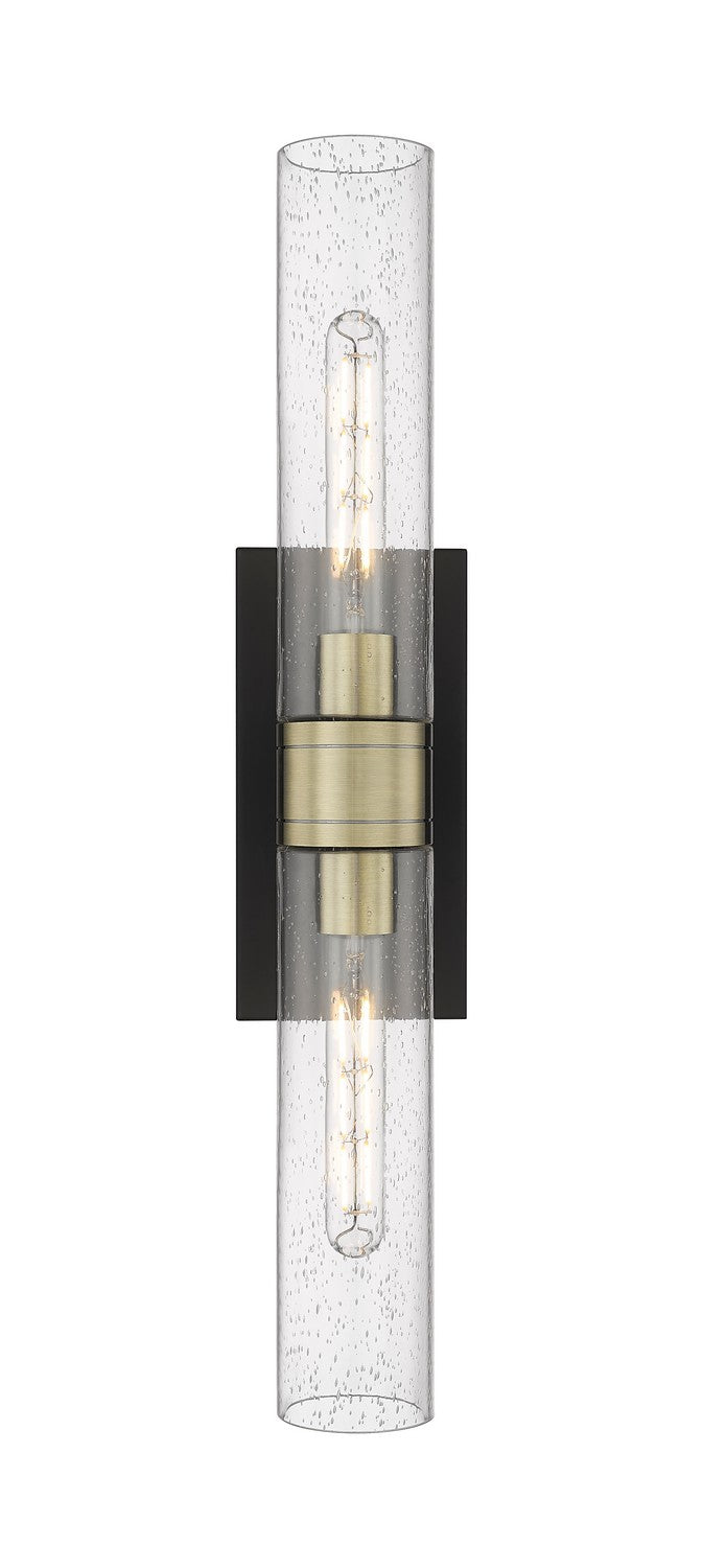 Innovations 617-2W-BAB-G617-11SDY LED Bath Vanity, Black Antique Brass