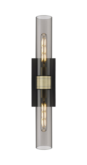 Innovations 617-2W-BAB-G617-11SM LED Bath Vanity, Black Antique Brass