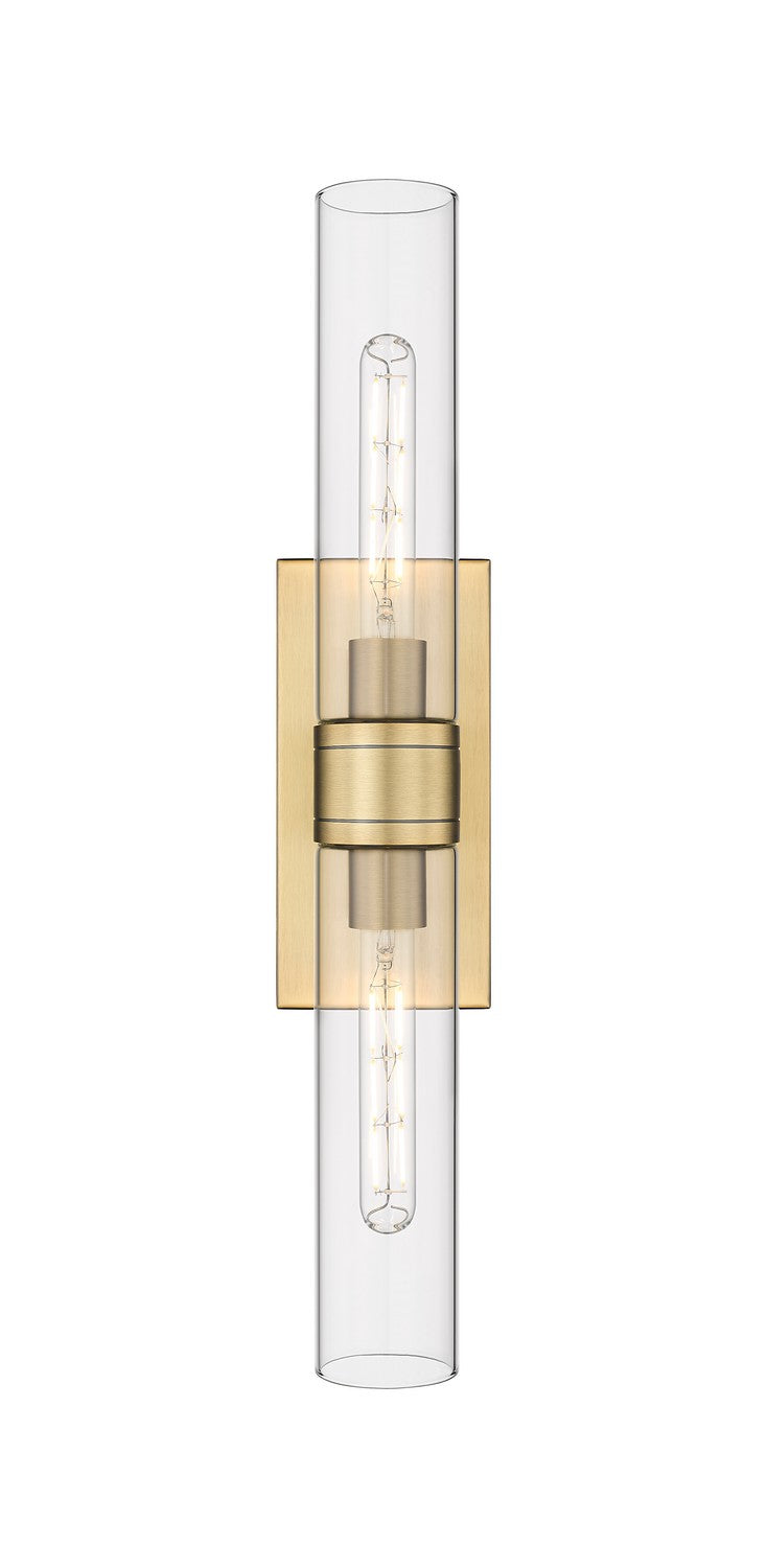 Innovations 617-2W-BB-G617-11CL LED Bath Vanity, Brushed Brass