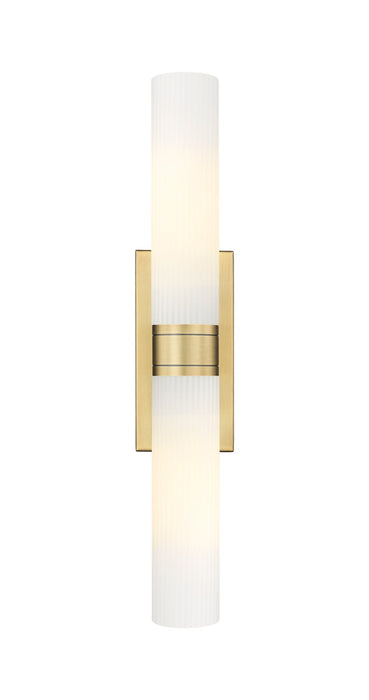 Innovations 617-2W-BB-G617-11SWH LED Bath Vanity, Brushed Brass