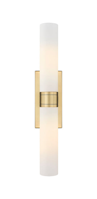 Innovations 617-2W-BB-G617-11WH LED Bath Vanity, Brushed Brass