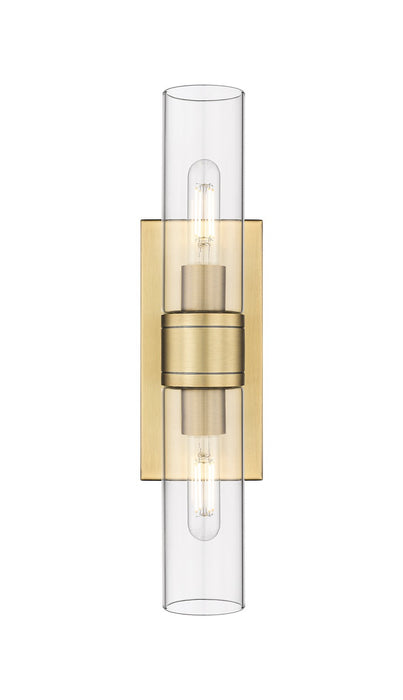 Innovations 617-2W-BB-G617-8CL LED Bath Vanity, Brushed Brass