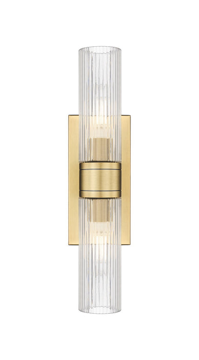 Innovations 617-2W-BB-G617-8SCL LED Bath Vanity, Brushed Brass
