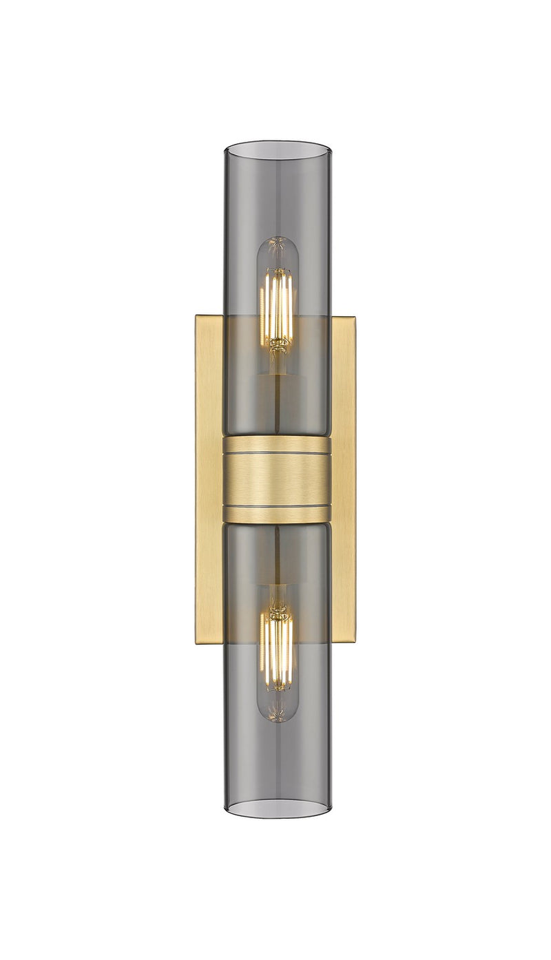 Innovations 617-2W-BB-G617-8SM LED Bath Vanity, Brushed Brass