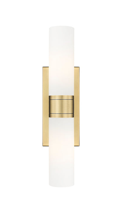 Innovations 617-2W-BB-G617-8WH LED Bath Vanity, Brushed Brass