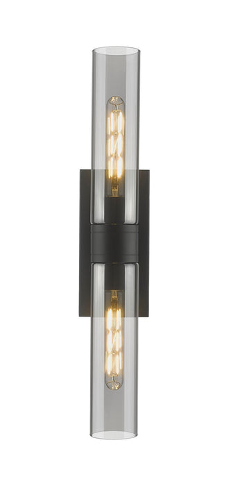 Innovations 617-2W-BK-G617-11SM LED Bath Vanity, Matte Black