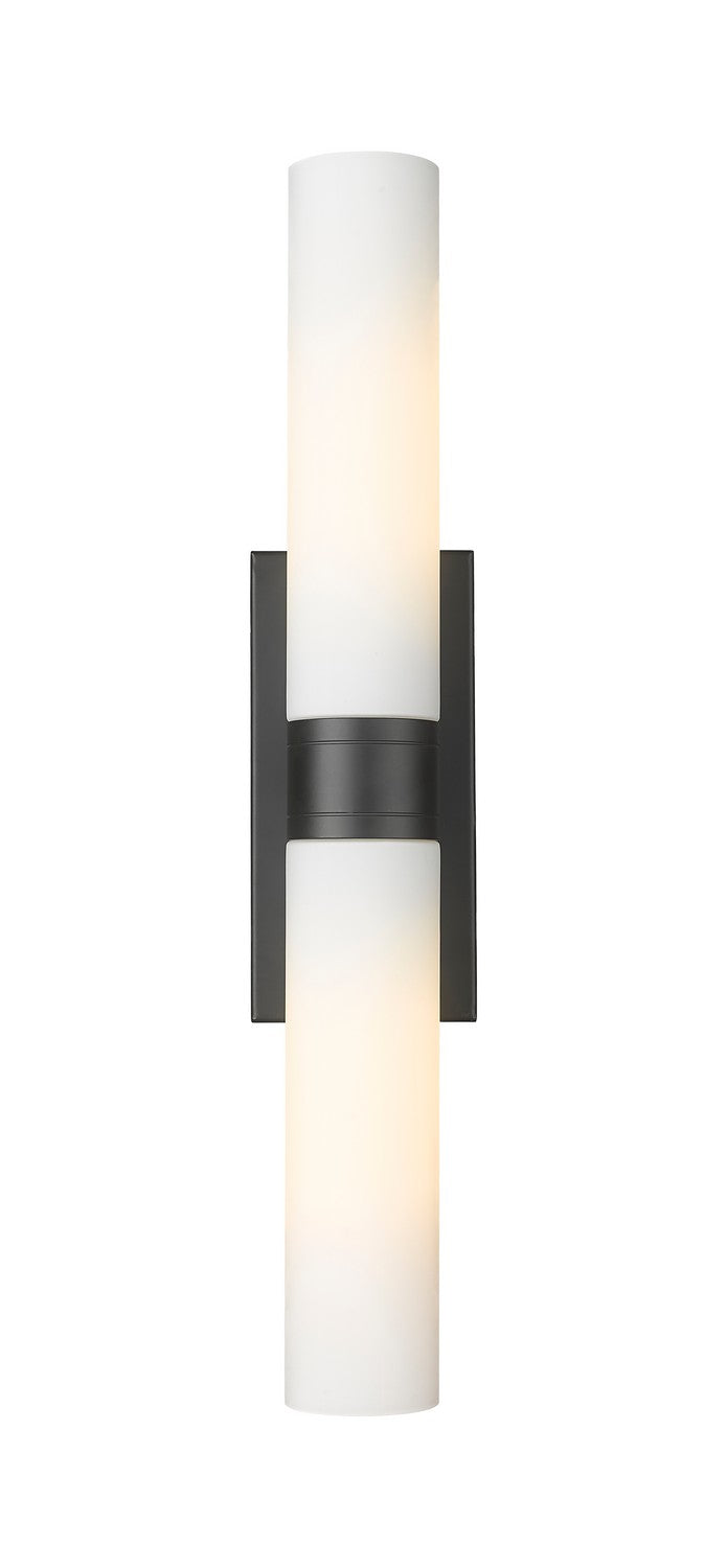 Innovations 617-2W-BK-G617-11WH LED Bath Vanity, Matte Black