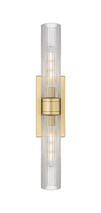 Innovations 617-2W-BB-G617-11SCL LED Bath Vanity, Brushed Brass